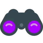 Binoculars SVG Icon